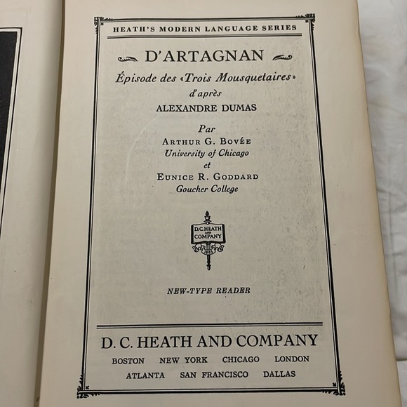 Antique 🇫🇷 Dumas text - Picture 3 of 10